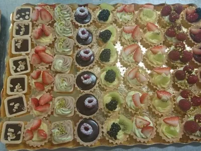 commandes gateaux  et mignardises